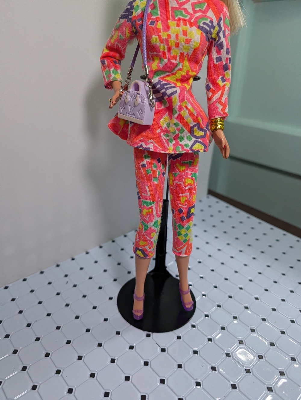 Vintage Barbie Custom Restyle 70's Look OOAK - Picture 4 of 10